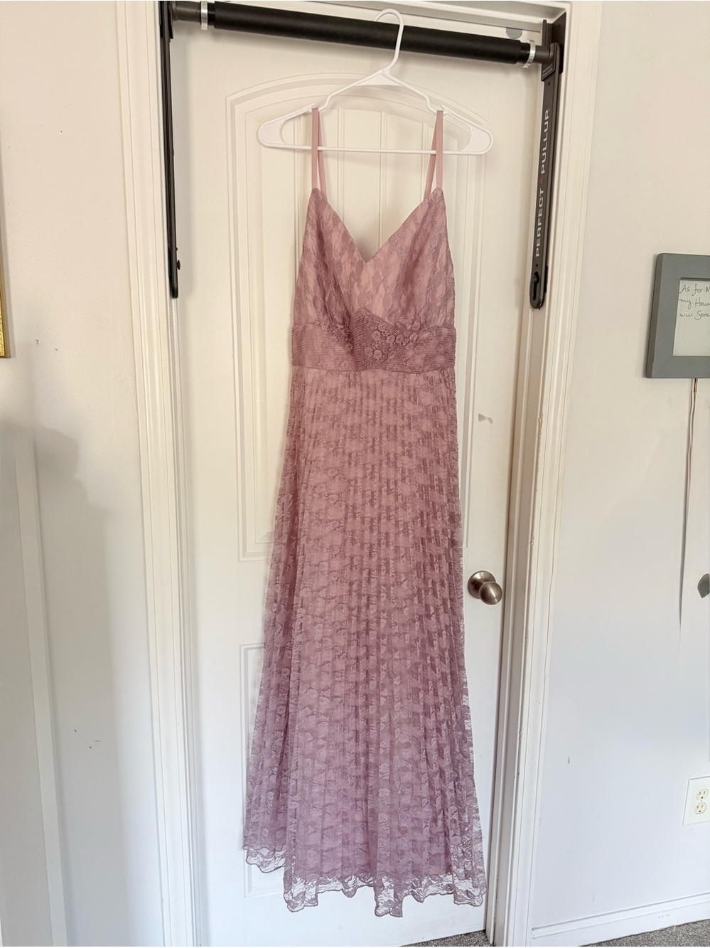 Lavender wedding guest dress